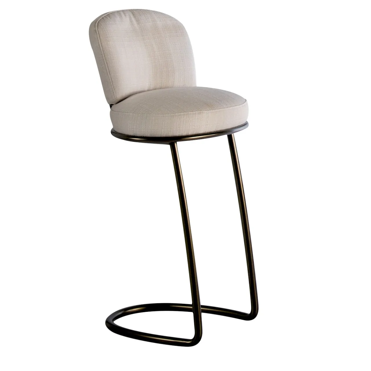 Galbiati Fratelli Bar Stools<70s White Stool