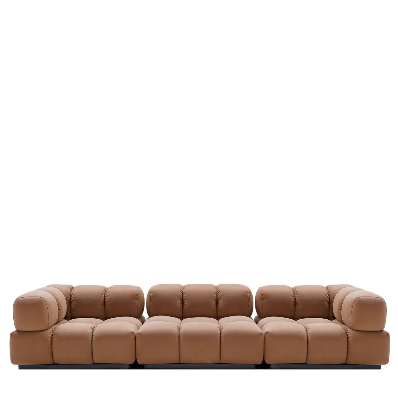 Franco Ferri Sofas<Sacai 3-Module Brown Leather Sofa