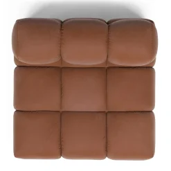 Franco Ferri Sofas<Sacai 3-Module Brown Leather Sofa