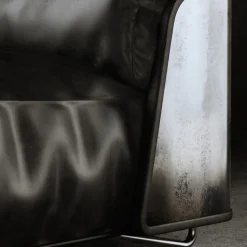 Giopagani Armchairs<Saint-Germain Armchair Black Leather