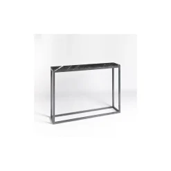 La Sartoria del Marmo by Lombardi Marmi Consoles<Salina Black Marquinia Console