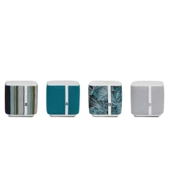 Sicis Outdoor Chairs & Stools<Salina Labuan Ocean Outdoor Pouf