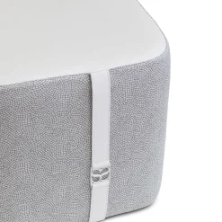 Sicis Outdoor Chairs & Stools<Salina Lubuck Ivory Outdoor Pouf