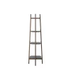 Durame Bookcases<Salina Three-Level Brown Wood Bookcase