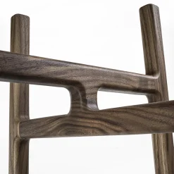 Durame Bookcases<Salina Three-Level Brown Wood Bookcase