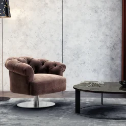 Living Couture Armchairs<San Diego Swivel Armchair