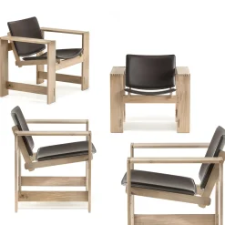 Giuseppe Rivadossi Lounge Chairs<San Marco Lounge chair