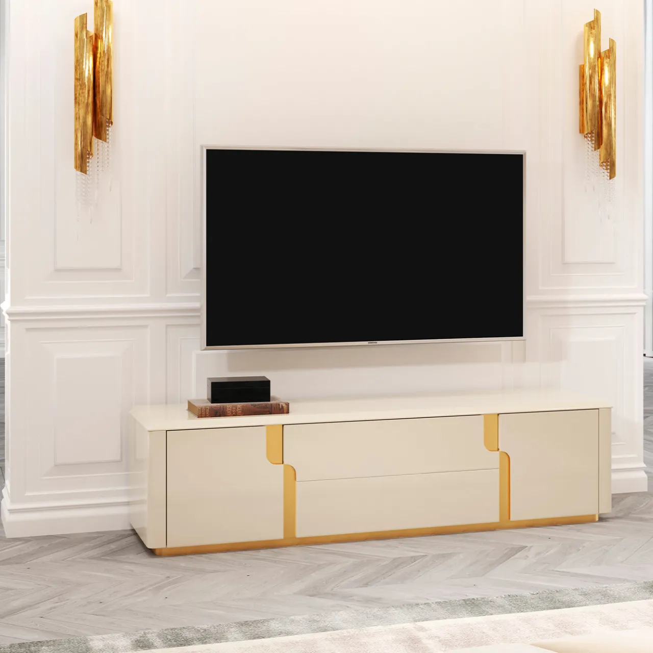Guerra Vanni Sideboards Buffets<Sand TV Stand