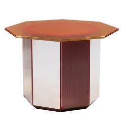 Maria Vittoria Paggini Side Tables<Sandra e Raimondo 35 Wood and Glass Side Table