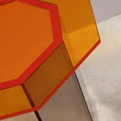 Maria Vittoria Paggini Side Tables<Sandra e Raimondo 35 Wood and Glass Side Table