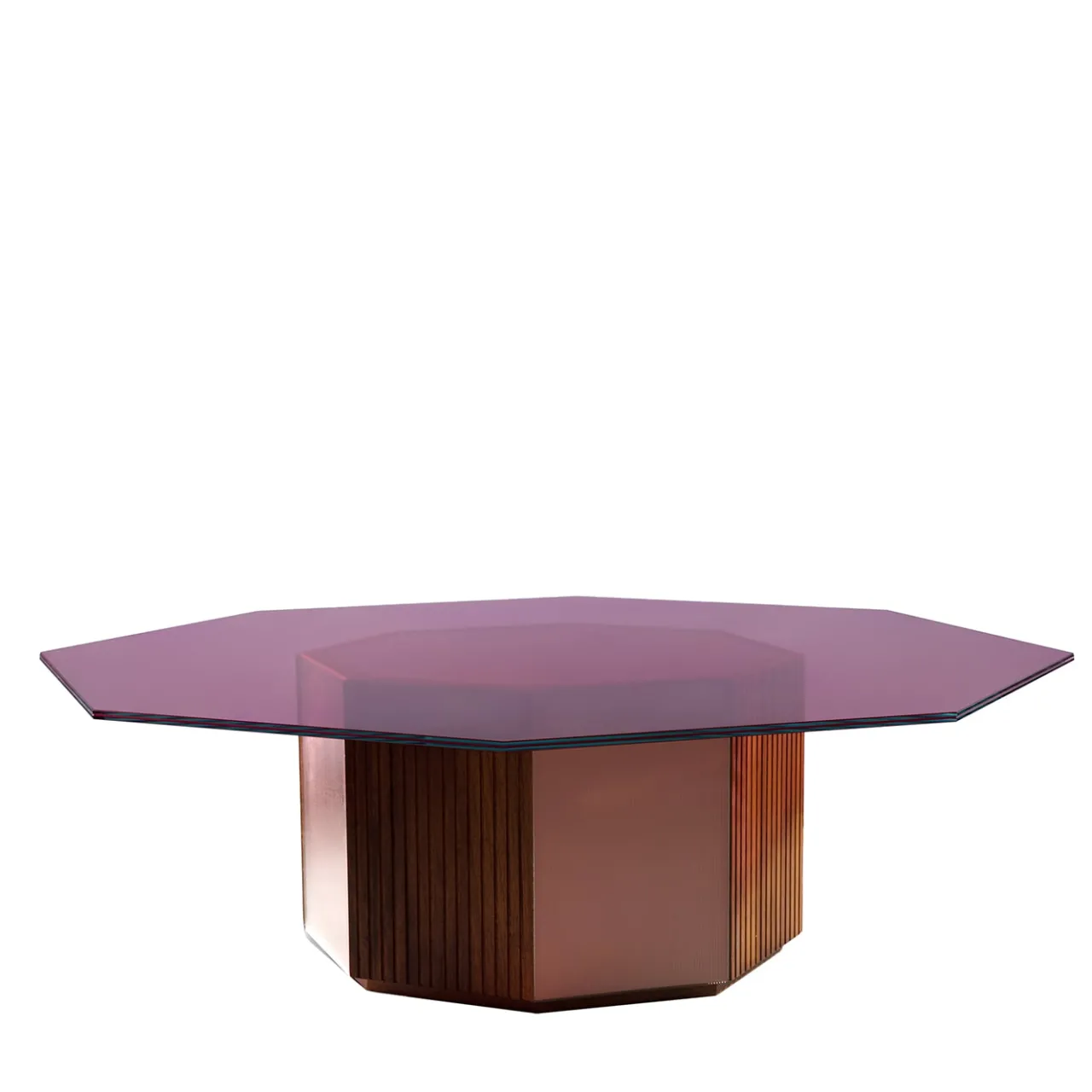 Maria Vittoria Paggini Coffee Tables<Sandra e Raimondo Coffee Wood and Glass Coffee Table