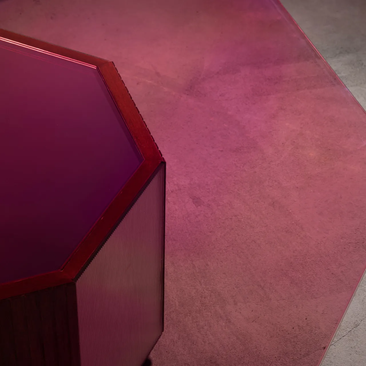 Maria Vittoria Paggini Coffee Tables<Sandra e Raimondo Coffee Wood and Glass Coffee Table