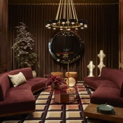 Maria Vittoria Paggini Coffee Tables<Sandra e Raimondo Coffee Wood and Glass Coffee Table