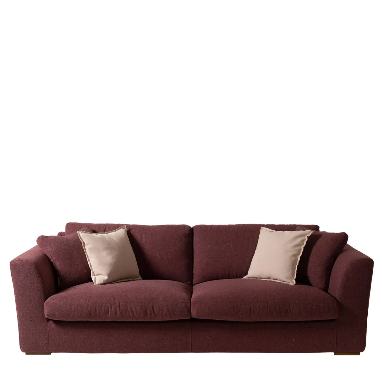 Mantellassi 1926 Sofas<Sandy bordeaux bouclè sofa