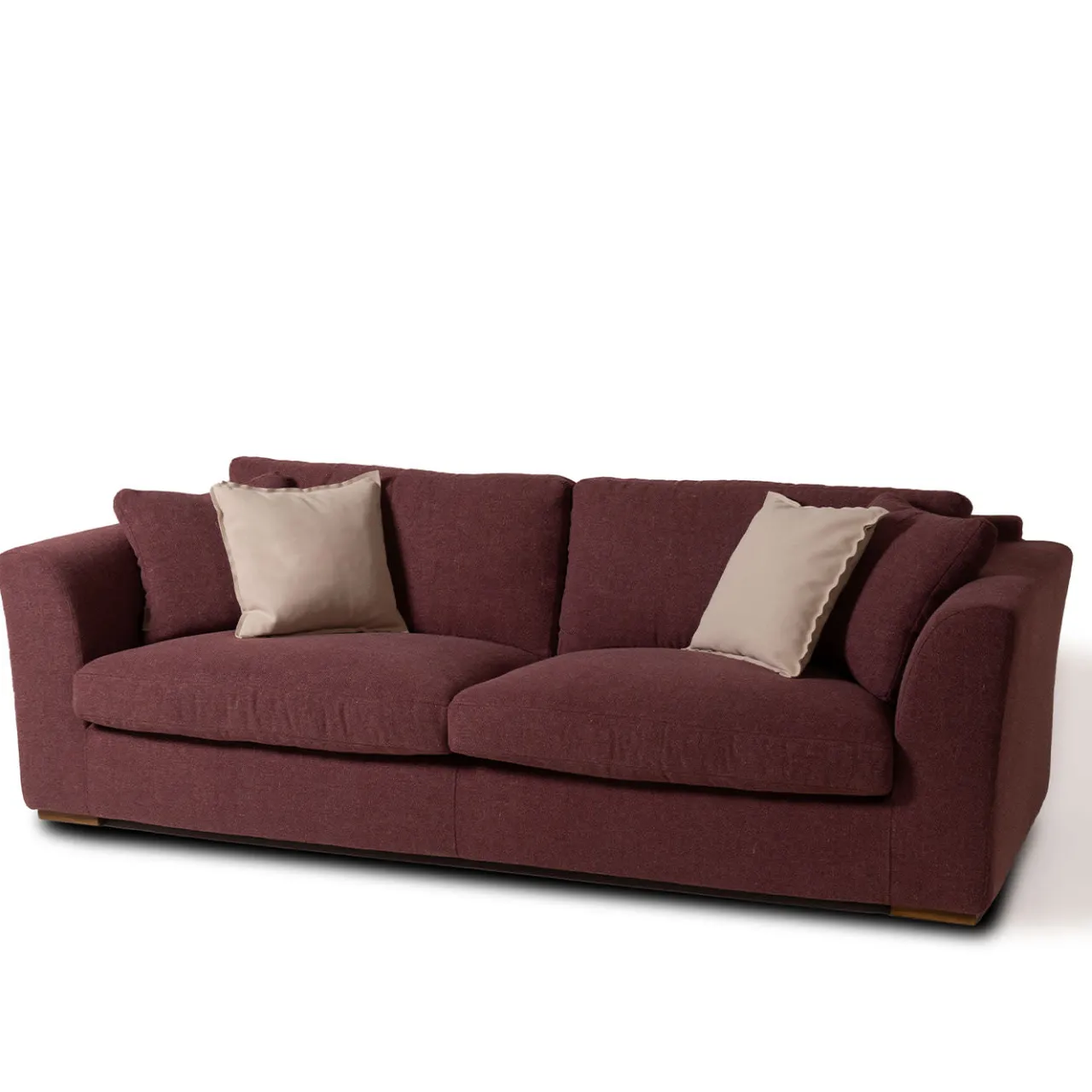 Mantellassi 1926 Sofas<Sandy bordeaux bouclè sofa