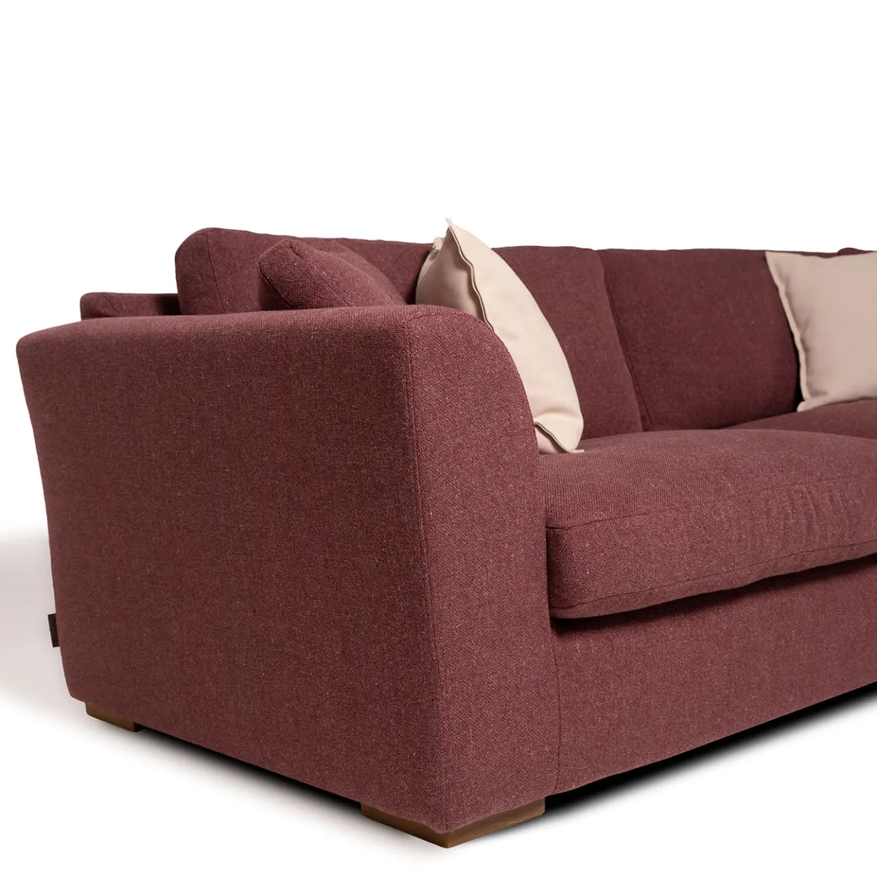 Mantellassi 1926 Sofas<Sandy bordeaux bouclè sofa