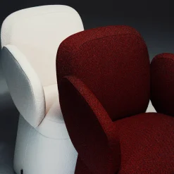 La Manufacture Armchairs<Sassi White Chair by Atelier Oï