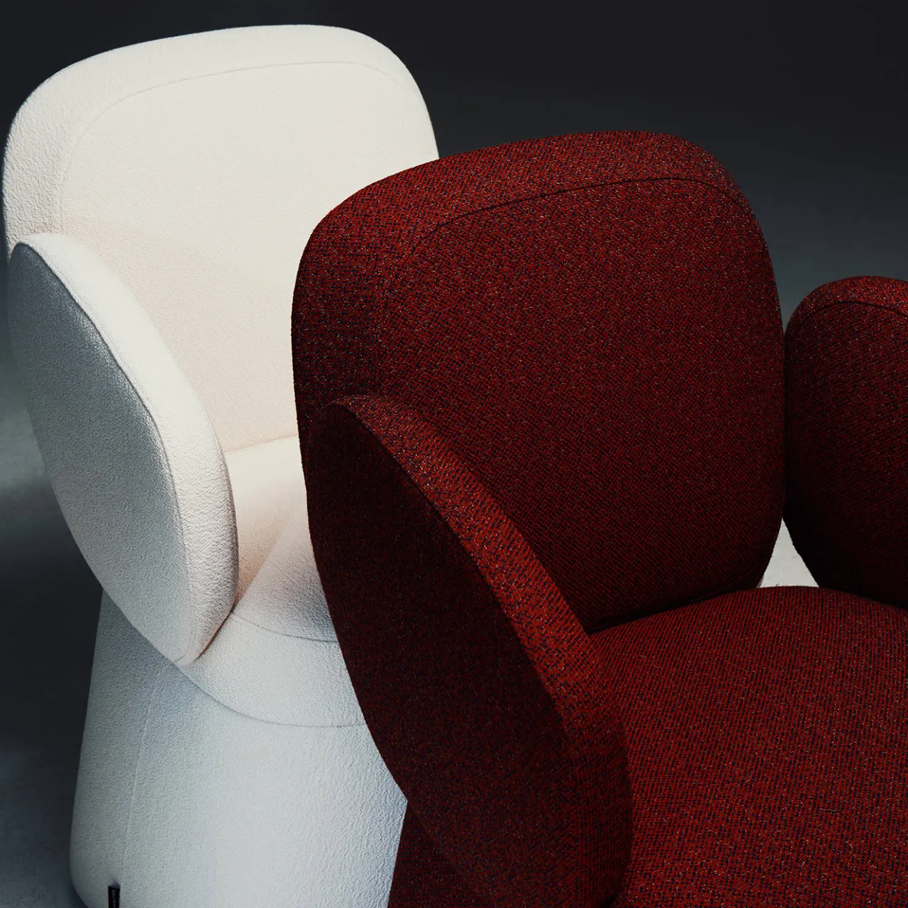 La Manufacture Armchairs<Sassi White Chair by Atelier Oï