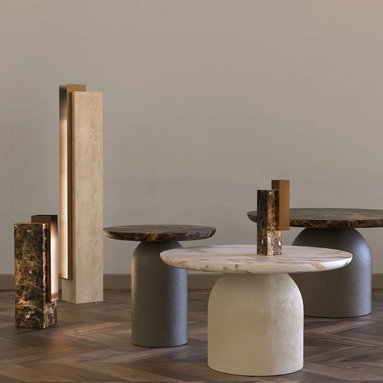 Monitillo 1980 Coffee Tables<Saturo Calacatta Coffee Table