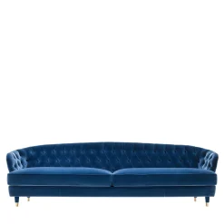 Black Tie Sofas<Savoi Cobalt Sofa