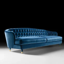 Black Tie Sofas<Savoi Cobalt Sofa