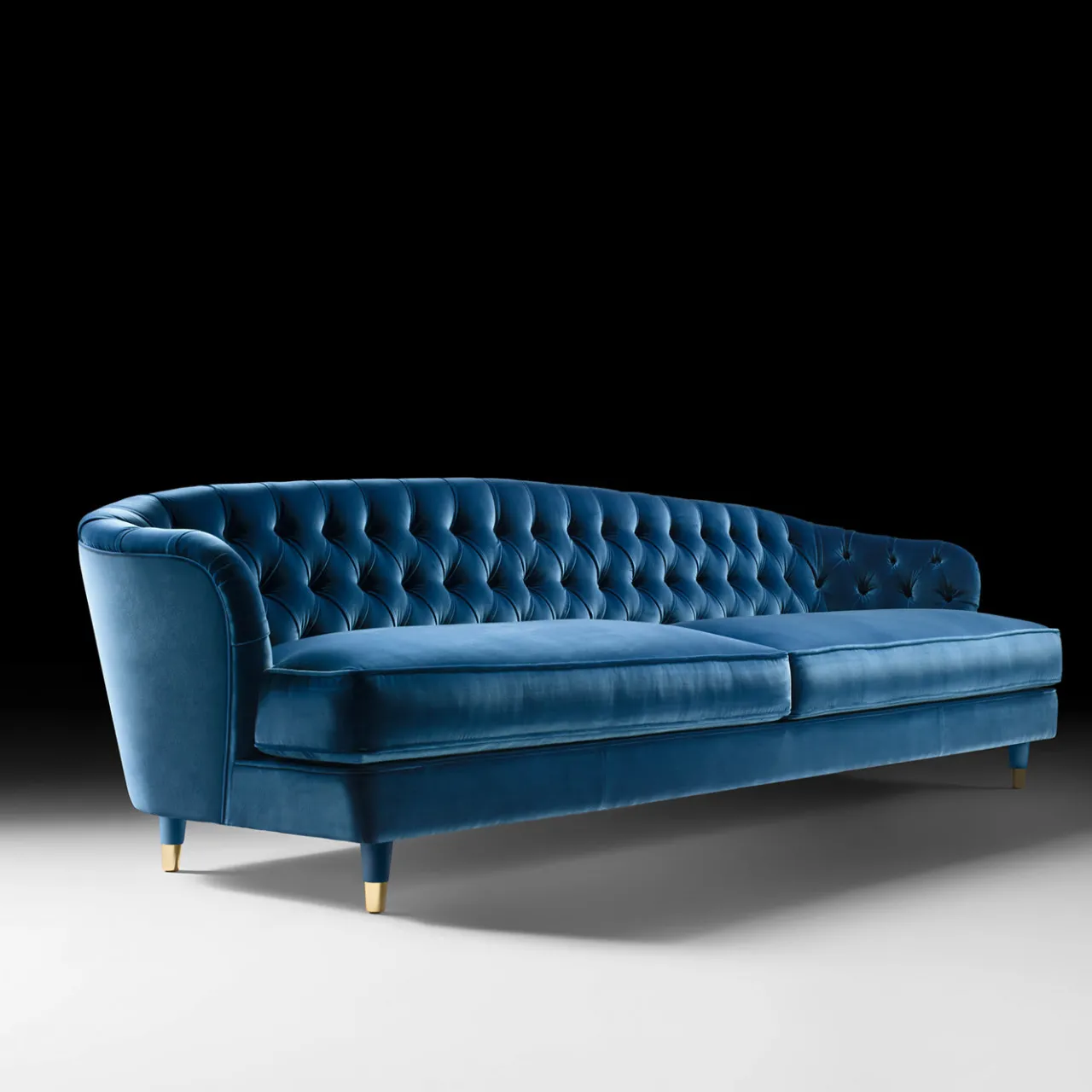 Black Tie Sofas<Savoi Cobalt Sofa