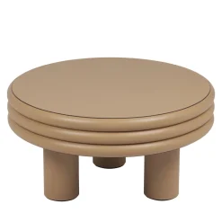 Giobagnara Coffee Tables<Scala Beige Low Round Coffee Table
