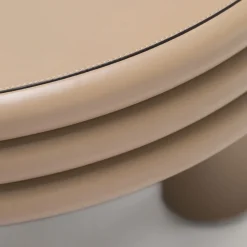 Giobagnara Coffee Tables<Scala Beige Low Round Coffee Table
