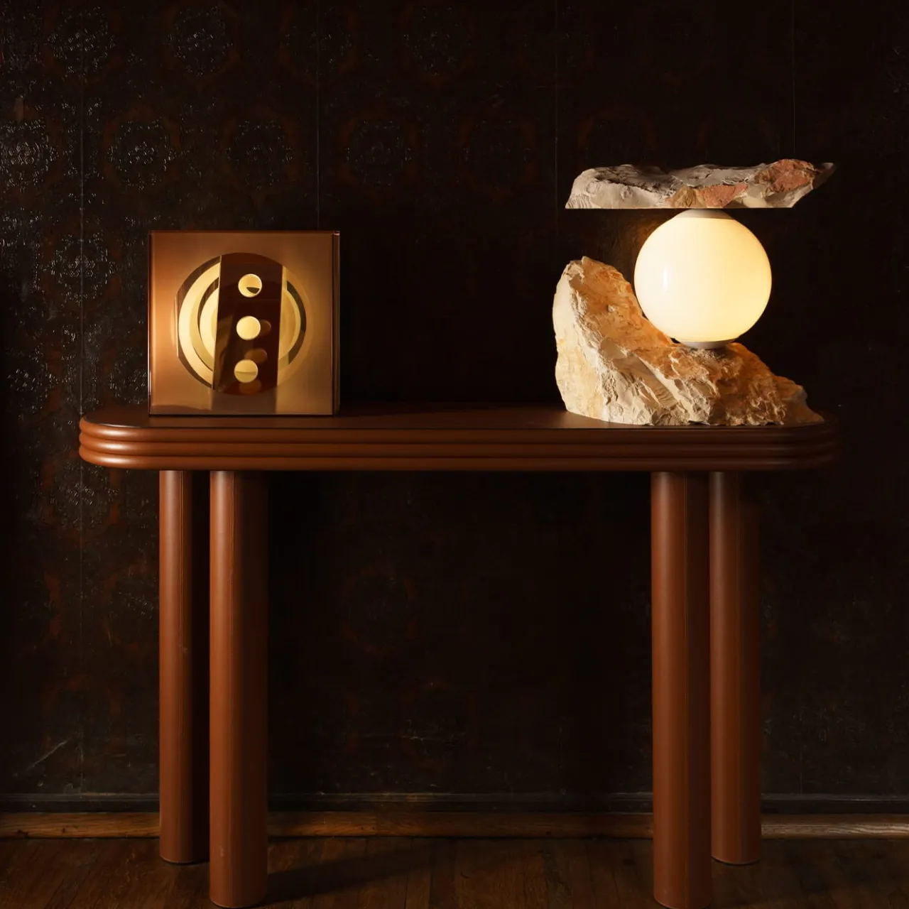 Giobagnara Consoles<Scala Brown Console