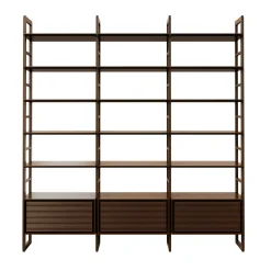 Morelato Bookcases<Scala Cherry Wood Adjustable Shelf Bookcase