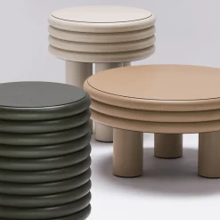 Giobagnara Stools<Scala Round Dark Green Stool