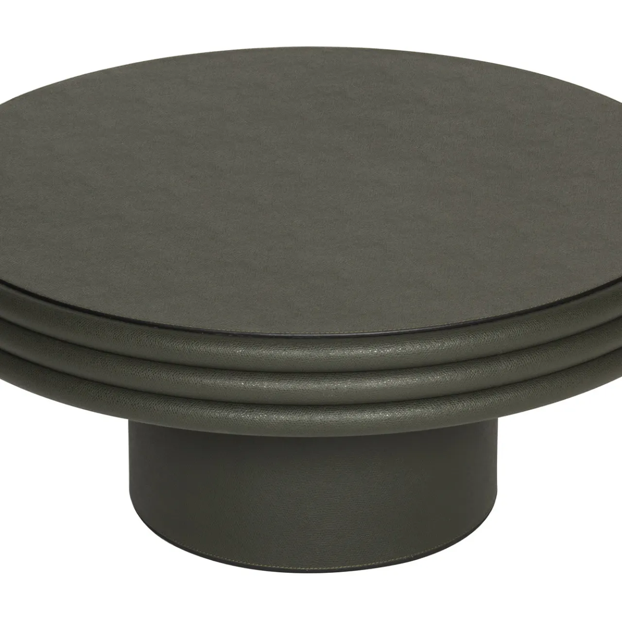 Giobagnara Nesting Tables<Scala Set of Three Round Tables with Column Base