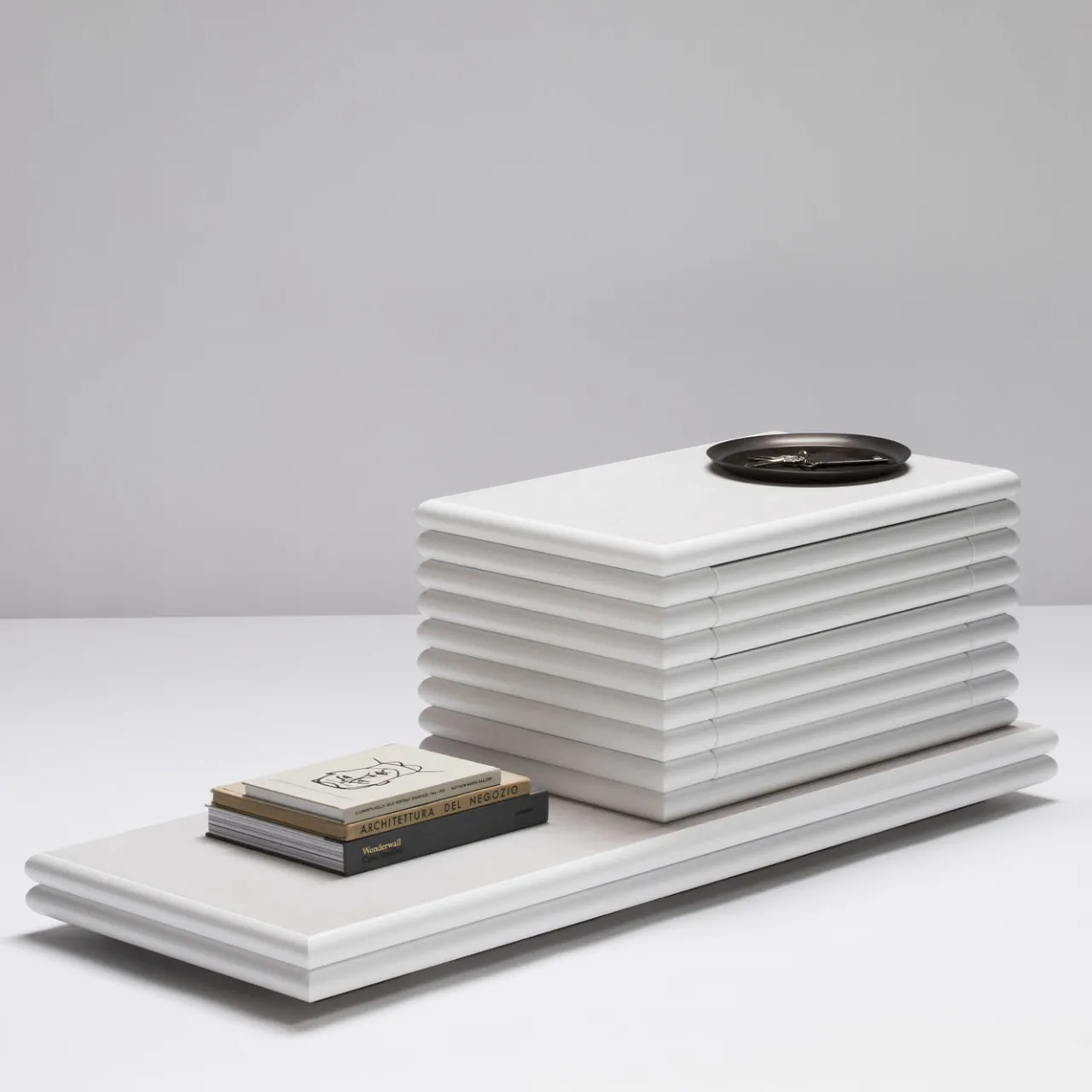 Giobagnara Nightstands<Scala White Nightstand