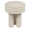 Giobagnara Side Tables<Scala White Tall Round Side Table
