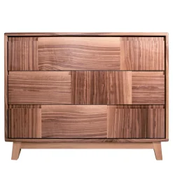 Ebanisteria Roberto Gambella Dressers<Scandinavian Dresser in Black Walnut