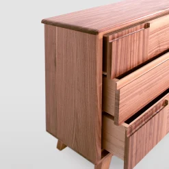 Ebanisteria Roberto Gambella Dressers<Scandinavian Dresser in Black Walnut