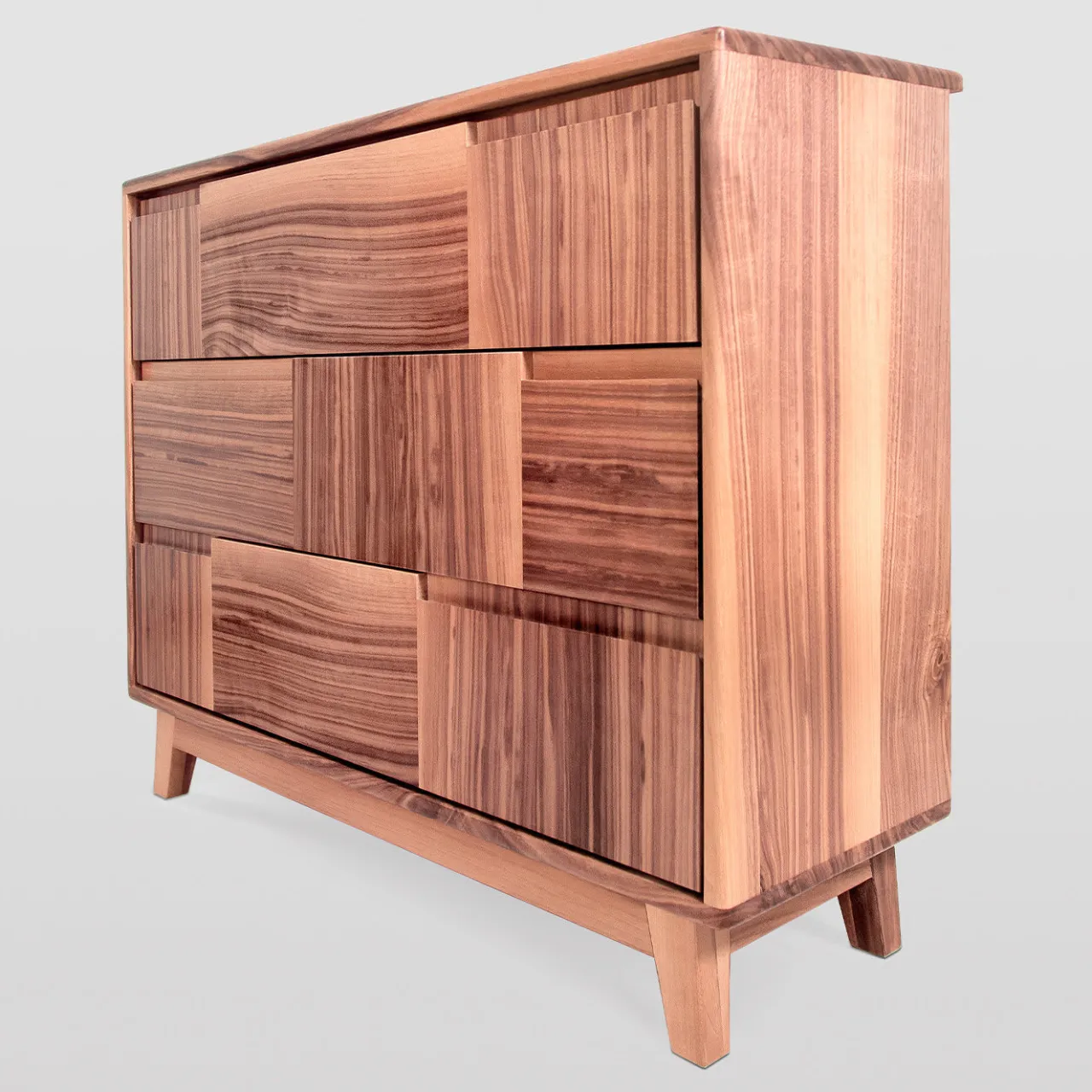 Ebanisteria Roberto Gambella Dressers<Scandinavian Dresser in Black Walnut