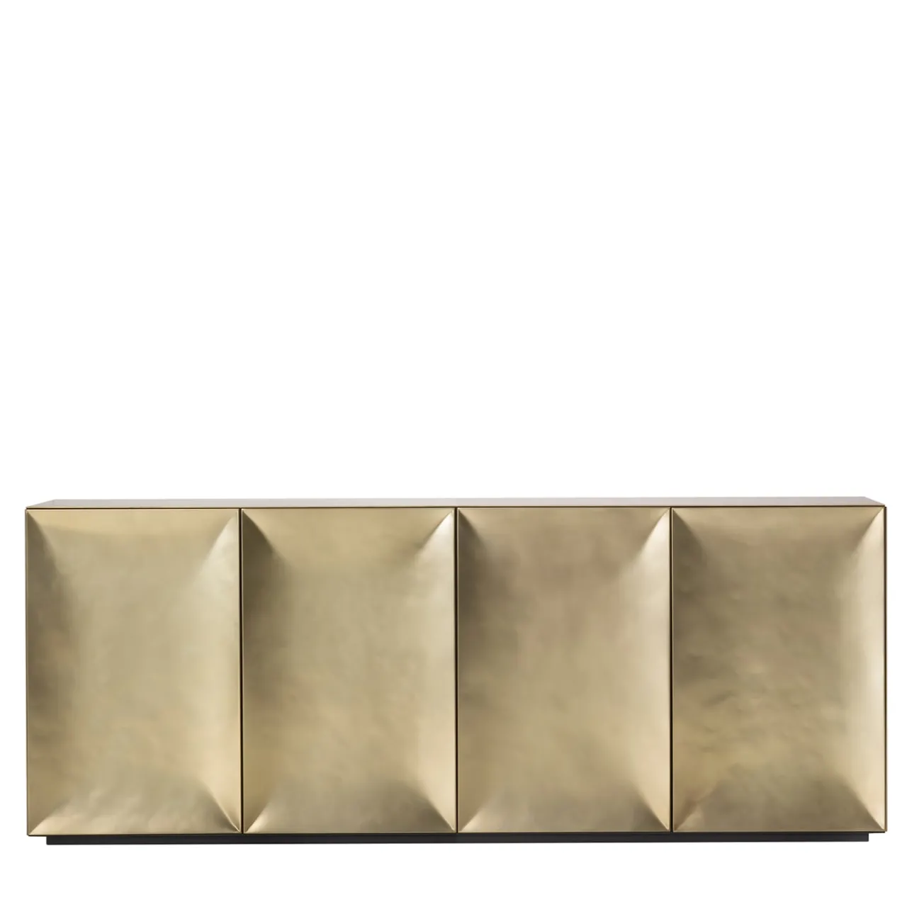 De Castelli Sideboards Buffets<Sculpt 165 Brass Sideboard by Francesco Forcellini