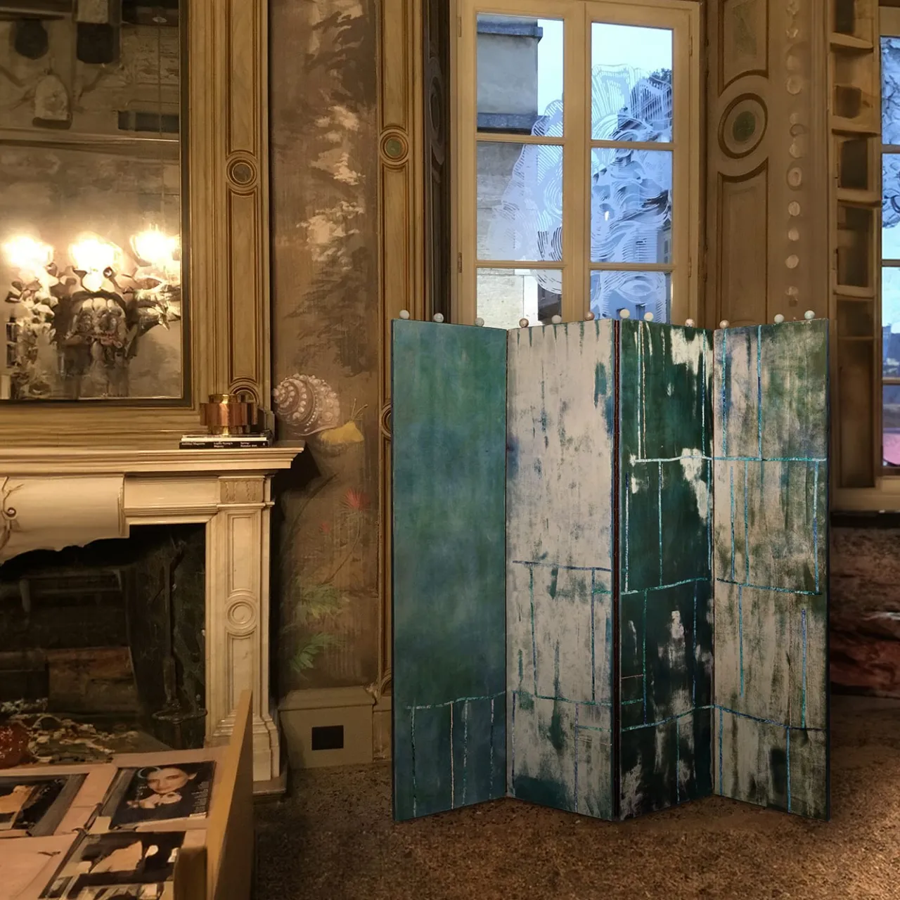 Anna Paola Cibin Room Dividers<Sea Velvet Screen
