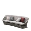 Giorgio Collection Outdoor Sofas & Benches<3-seater Gray Outdoor fabric Sofa