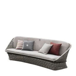 Giorgio Collection Outdoor Sofas & Benches<3-seater Gray Outdoor fabric Sofa