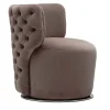 Living Couture Armchairs<Seattle Brown Swivel Armchair