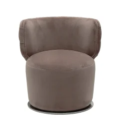 Living Couture Armchairs<Seattle Brown Swivel Armchair