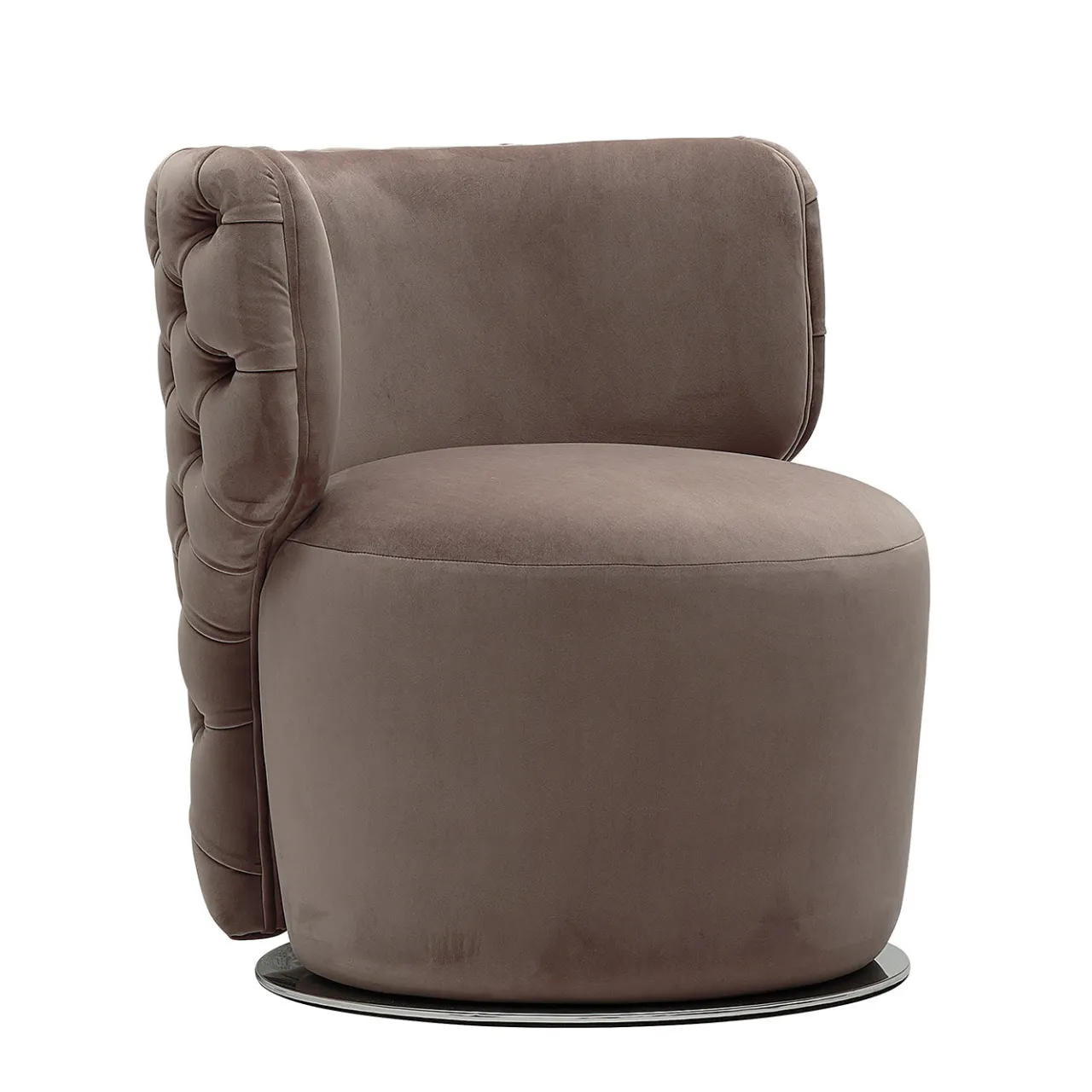 Living Couture Armchairs<Seattle Brown Swivel Armchair