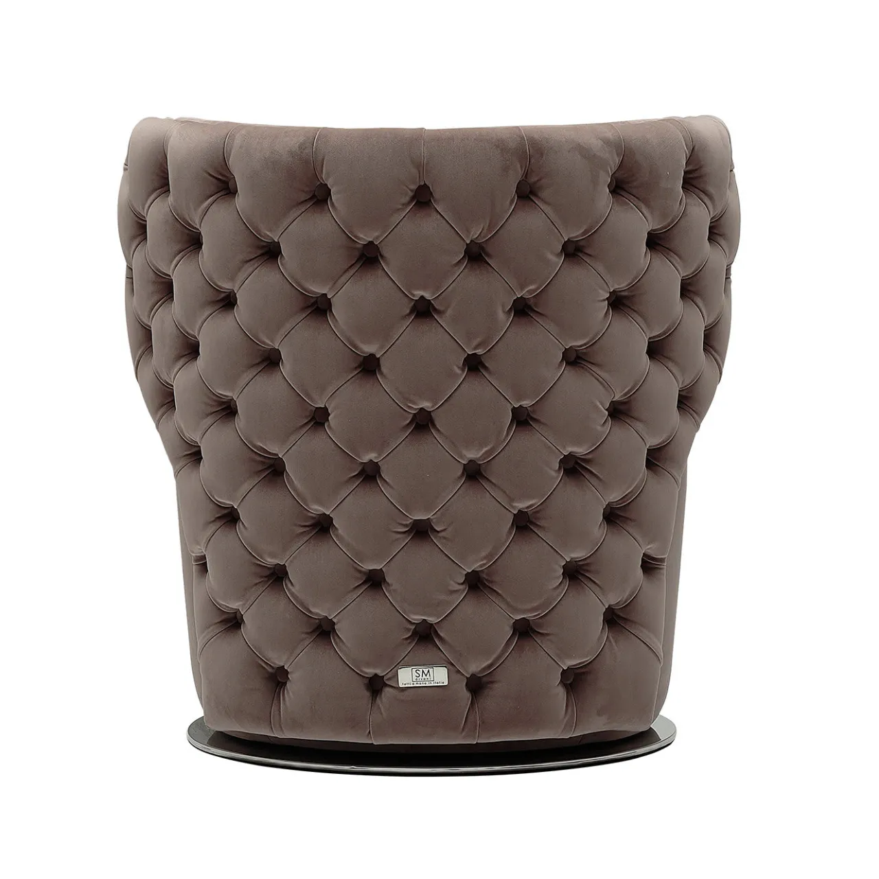 Living Couture Armchairs<Seattle Brown Swivel Armchair