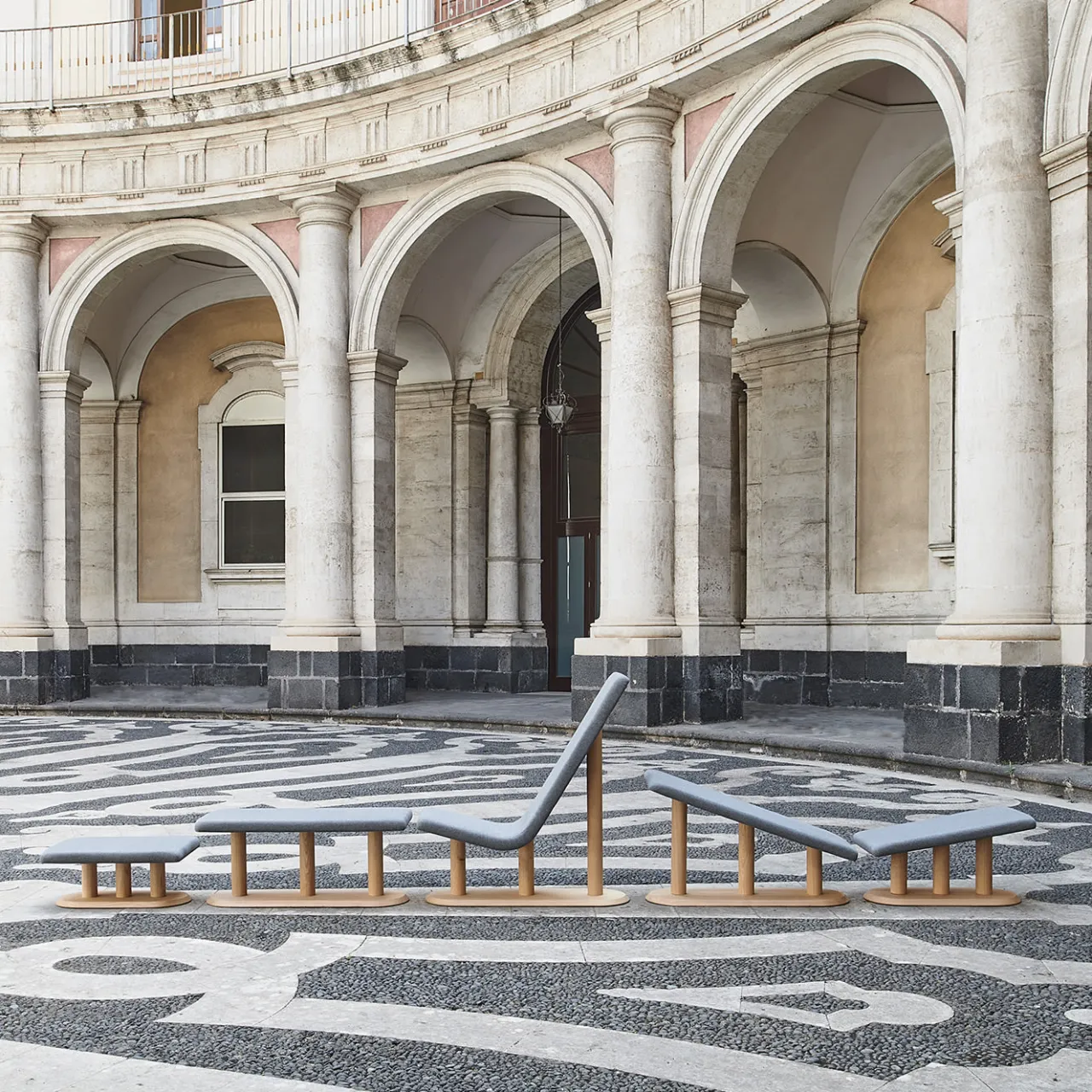 Orografie Benches<Segni A Set of 5 Benches Limited Edition by Lanzavecchia and Wai