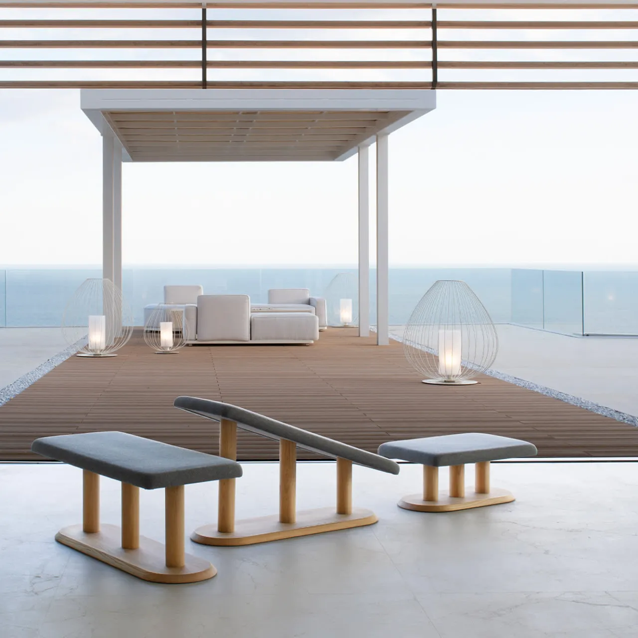 Orografie Benches<Segni A2 Set of 3 Benches Limited Edition by Lanzavecchia and Wai