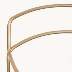 Enrico Girotti Chairs<SEIDECIMI AUREO GREEN HAND BRUSHED BRASS CHAIR