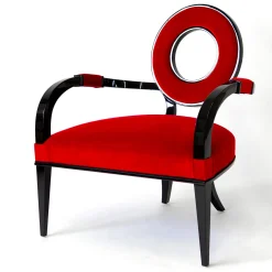Extroverso Lounge Chairs<Selene Red Lounge Chair by G. Ventura