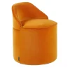 Tato Ottomans & Poufs<Sella Low Orange Pouf